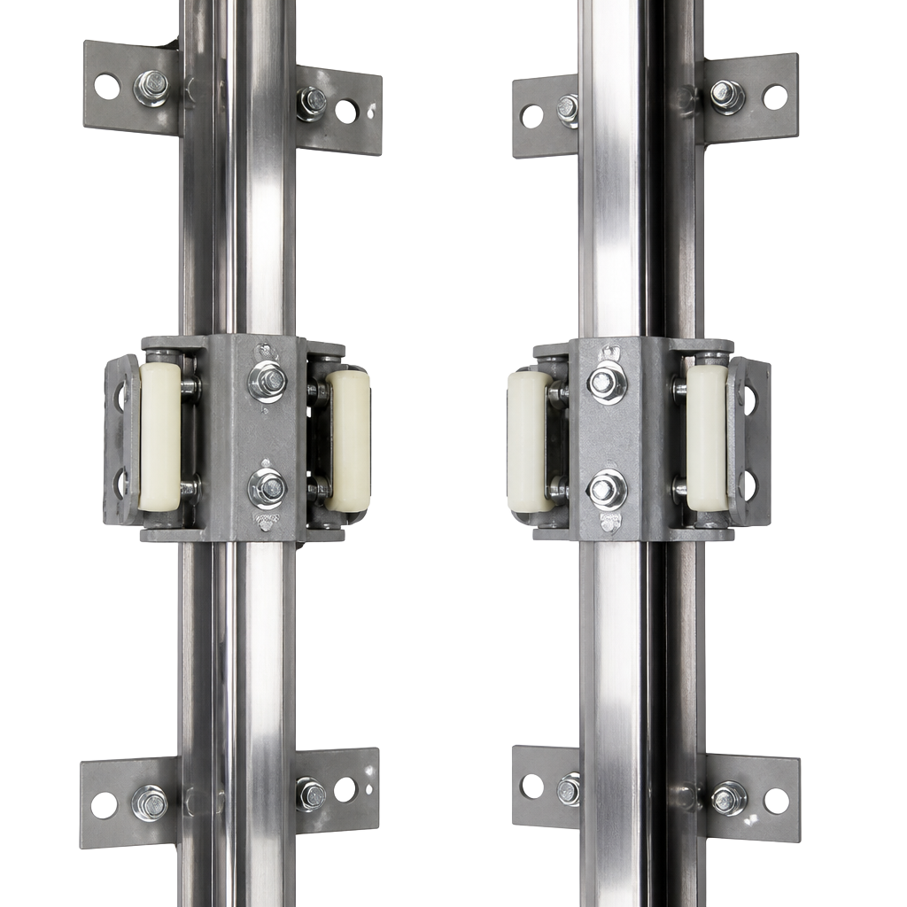 Guide rails and roller guides